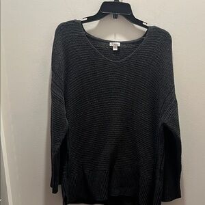Women's Grey Pure Jill V-Neck Sweater
